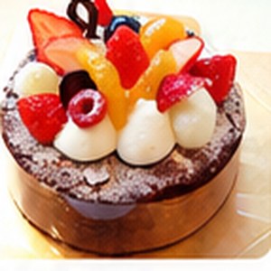 フルーツブラウニー